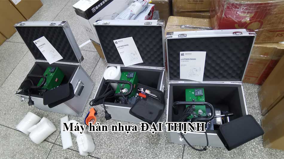Máy hàn bạt nhựa dày LST900 hàng mới về liên tục Máy hàn bạt nhựa dày LST900 hàng mới về liên tục