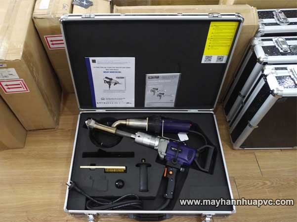 m&aacute;y h&agrave;n đ&ugrave;n nhựa weldy booster ex3
