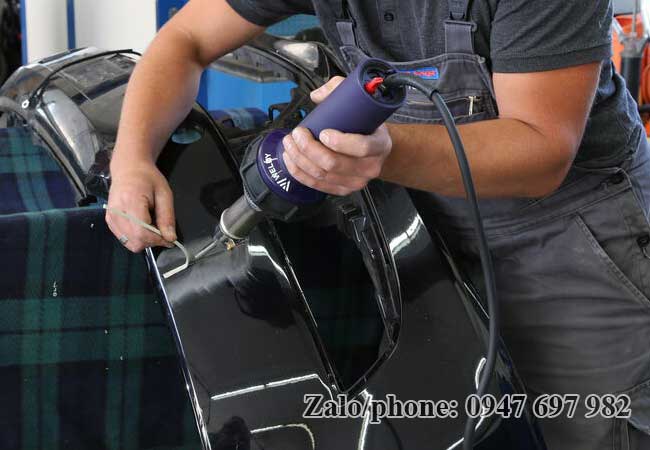 M&aacute;y h&agrave;n ống nhựa tấm nhựa cầm tay Weldy HT1600